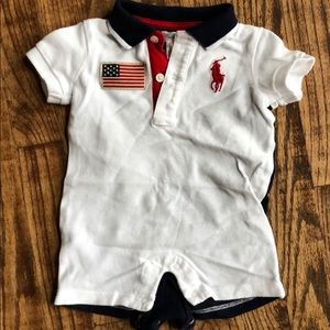 Ralph Lauren baby onsie/shorts